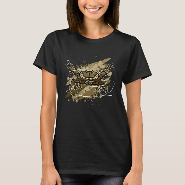 Cool mechanical Crab  1 T-Shirt (Front)