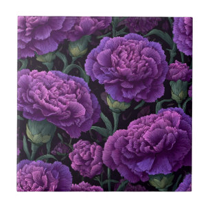 Cool Mediterranean Carnation Tiles For Home Decor