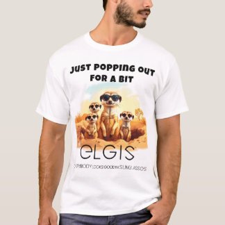 Cool Meerkat in Shades - World Meerkat Day Special T-Shirt