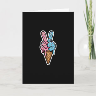 Cool Meme Six Seven 67 Ice Cream Sport Drip  Card