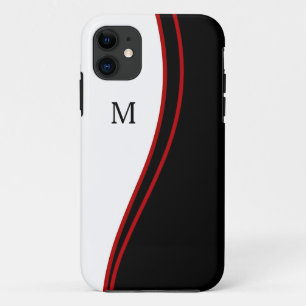 Cool Men's Business Professional Monogram iPhone 11 Case