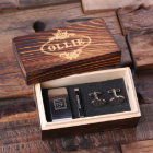 Cool Men's Set w/ Tie Bar, Money Clip & Cufflinks