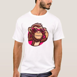 Cool Metal Monkey Men’s Graphic T-Shirt Funky Sun