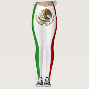Cool Mexico Flag Fashion Leggings