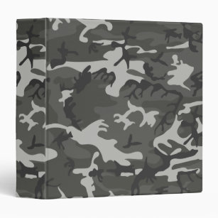 Cool Military Style Urban Camouflage Binder