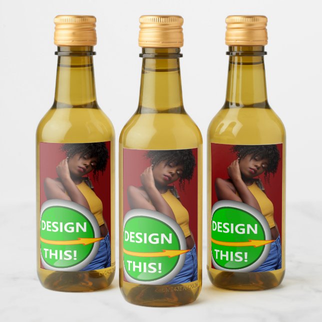 COOL! Mini Wine Bottle Labels (2"x3") - Set of 10 (Bottles)