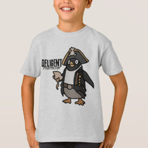 Cool Minimalist Penguin Chilling Funny T-Shirt