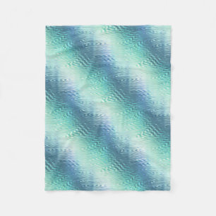 cool mint ripple : fleece blanket