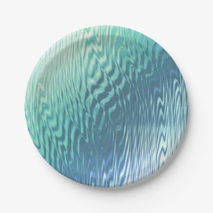 cool mint ripple : paper plate