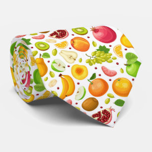 cool mixed fruit lovers  tie