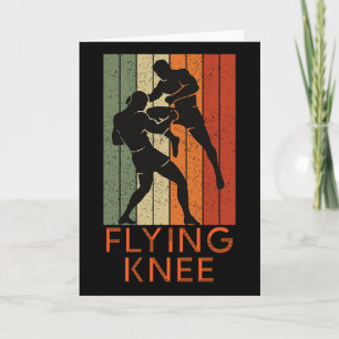 Cool Mma, Kickboxing And Muay Thai Flying Knee Card