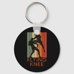 Cool Mma, Kickboxing And Muay Thai Flying Knee Keychain