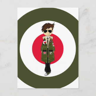 Cool Mod Postcard
