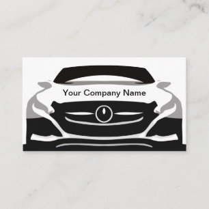 Cool Modern Automotive Business Card Template