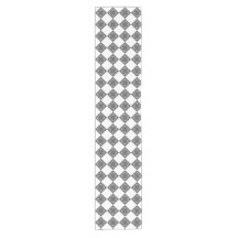 Cool Modern Boho Black and White Pattern Rhombus