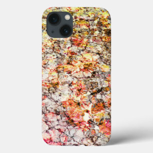 Cool, modern, colourful abstract background iPhone 13 case