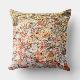 Cool, modern, colourful abstract background outdoor pillow