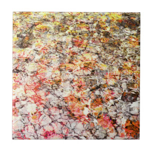 Cool, modern, colourful abstract background tile