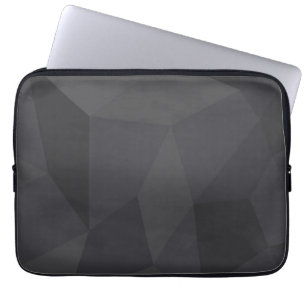 Cool, modern, elegant, trendy trapezoid shapes laptop sleeve