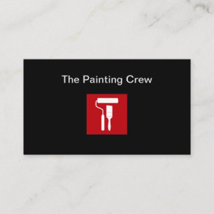 Cool Modern Painter Business Cards
