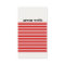 Cool Modern Red and Black Striped Hip