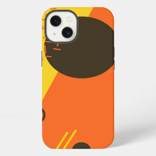 Cool, modern, trendy, urban Memphis illustration iPhone 13 Case