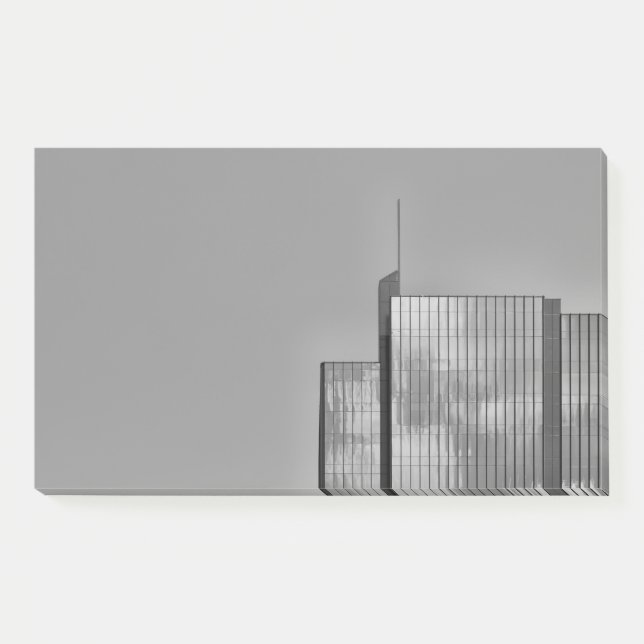 Cool, modern, urban architecture photo post-it notes (Front)