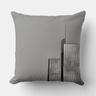 Cool, modern, urban architecture photo throw pillow