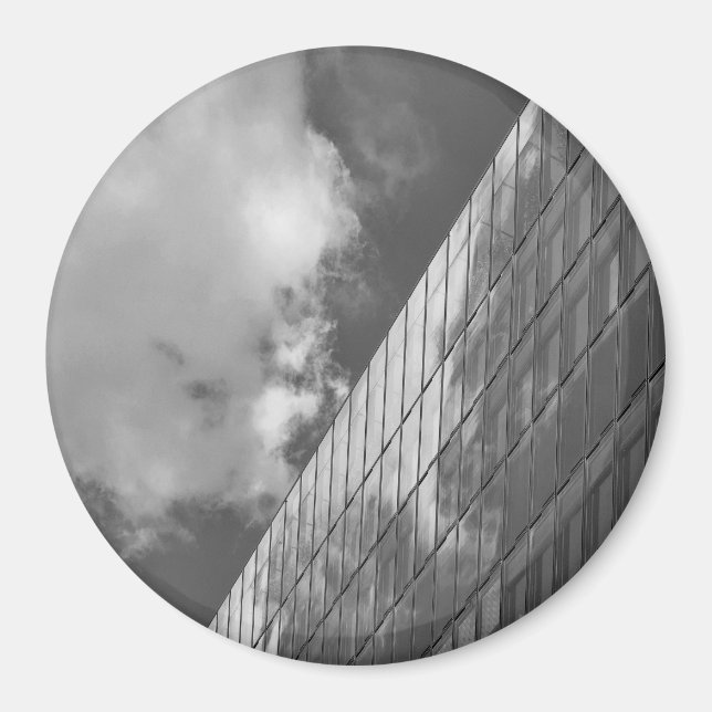 Cool, modern, urban nature and architecture magnet (Front)