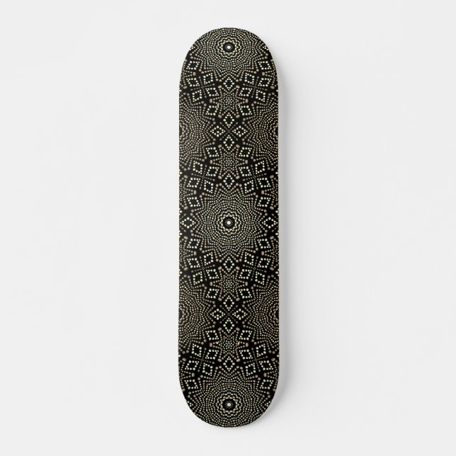 Cool moderne & Dot Art Skateboard tendance (Devant)