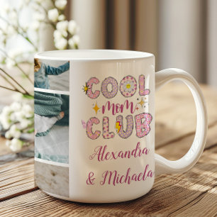 Cool Mom Club Retro 7 Photo Mug