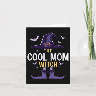Cool Mom Halloween Witch Group Matching Costume  Card