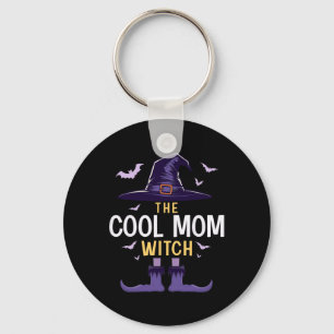 Cool Mom Halloween Witch Group Matching Costume Keychain