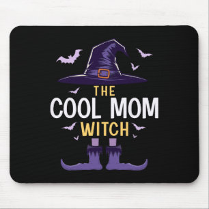 Cool Mom Halloween Witch Group Matching Costume Mouse Pad