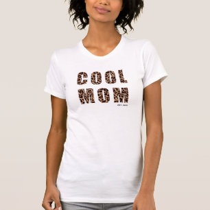 Cool Mom Leopard Print Year Mother's Day T-Shirt