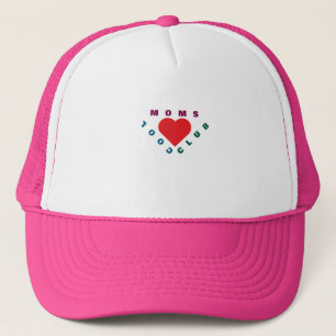  Cool Moms Club   Fun Colourful Mom Life Quote Shi Trucker Hat
