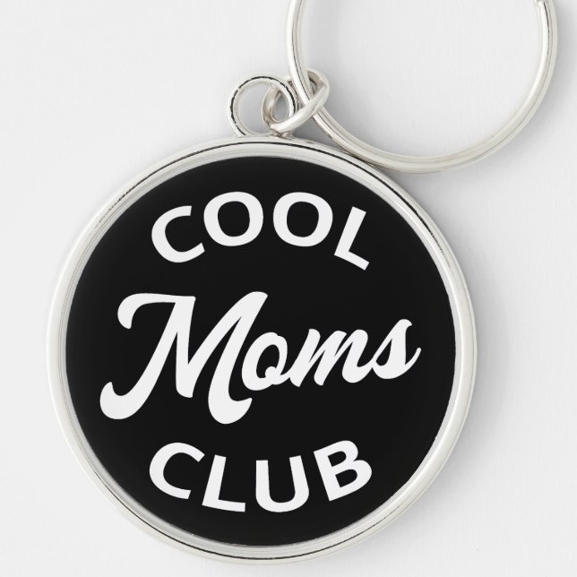 Cool Moms Club I Keychain (Front)