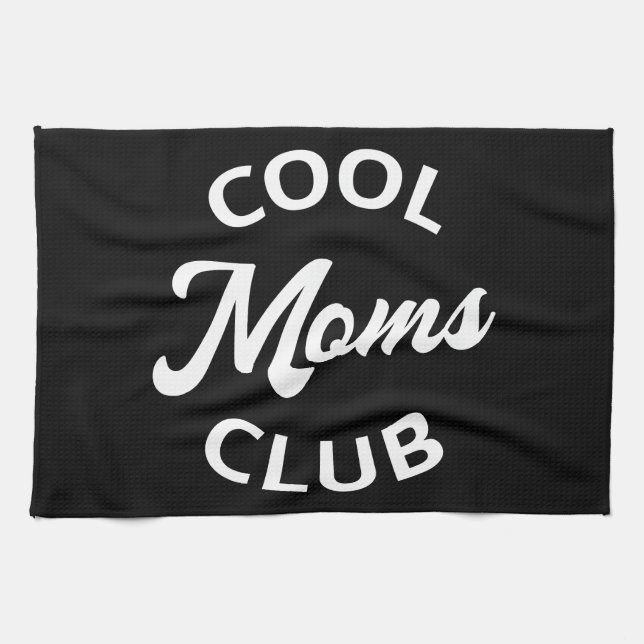 Cool Moms Club I Kitchen Towel (Horizontal)