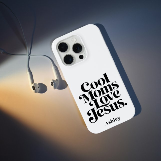 Cool Moms Love Jesus iPhone Case (Creator Uploaded)
