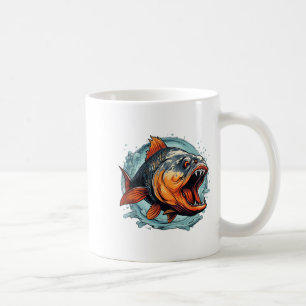 Cool Monster Fish For Piranha Lovers _1  Coffee Mug