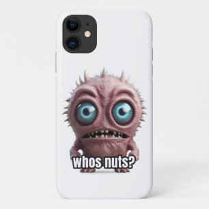 Cool monster with funny text quote design iPhone 11 case