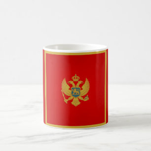 Cool Montenegro Flag Coffee Mug
