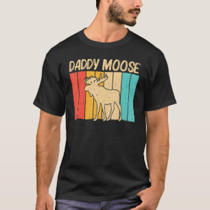 Cool Moose For Men Boys Moose Deer Bull Elk T-Shirt
