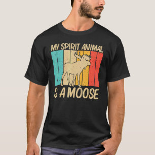 Cool Moose For Men Women Moose Deer Bull Elk T-Shirt