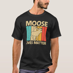 Cool Moose For Men Women Moose Deer Bull Elk T-Shirt