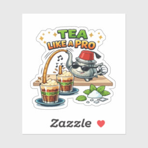 Cool Moroccan Mint Tea Cartoon - Tea Like A Pro