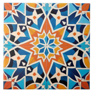 Cool Moroccan themed pattern  Tile
