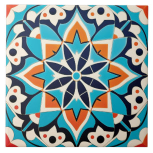 Cool Moroccan themed pattern Tile