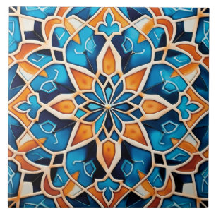 Cool Moroccan themed pattern  Tile