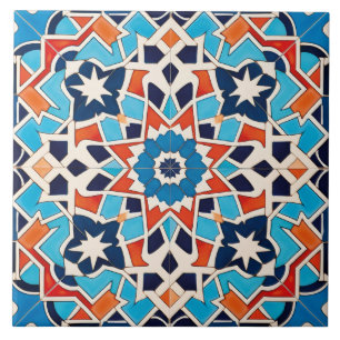 Cool Moroccan themed pattern Tile
